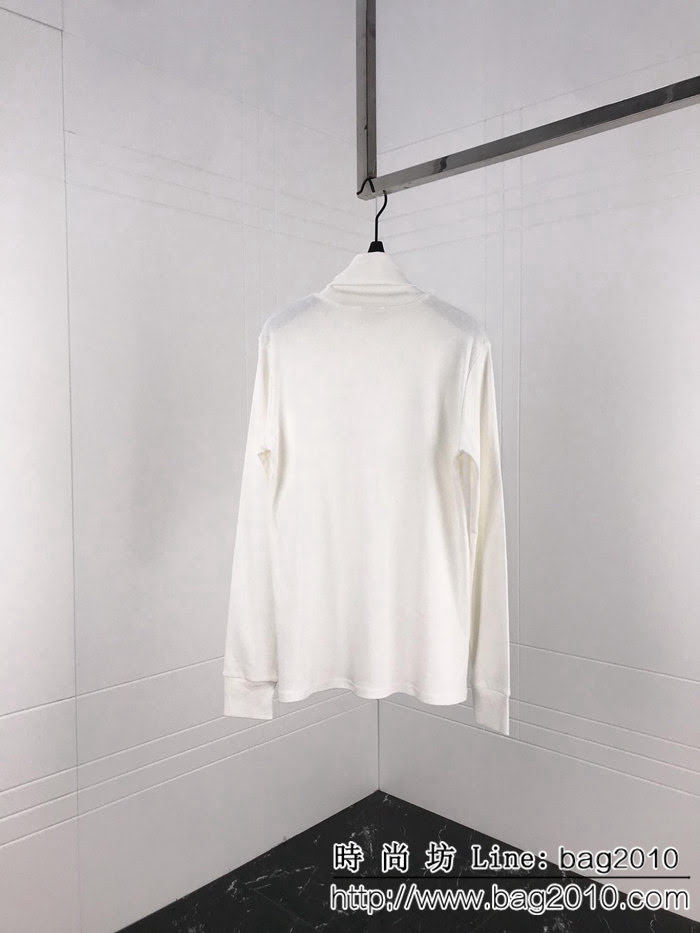 DIOR迪奧 2018秋冬 金色小蜜蜂刺繡 簡約百搭風格 高領男款長袖 ydi2241